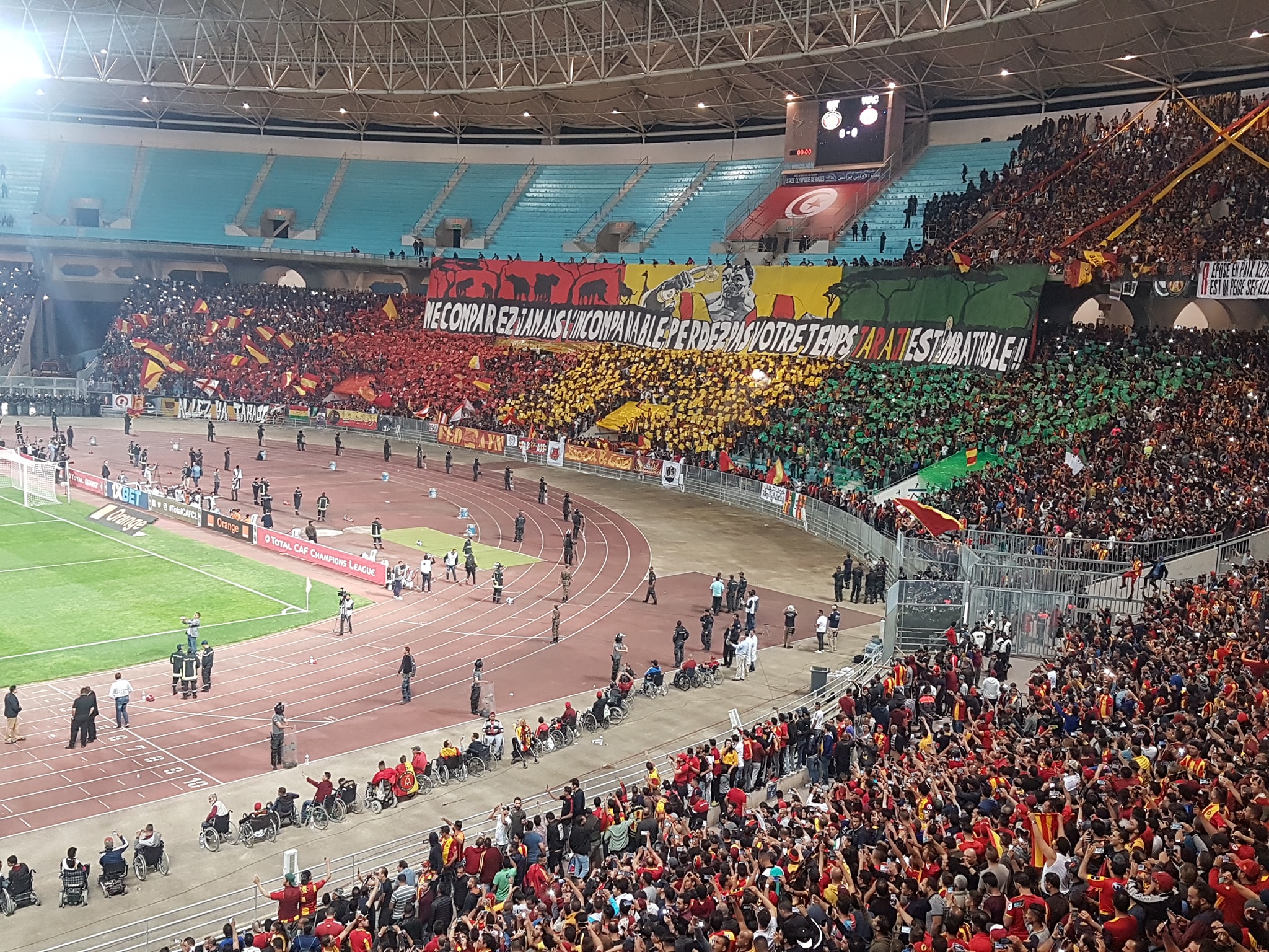 Ferveur des supporters